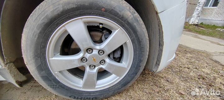 Колеса в сборе r16 летние на chevrolet cruze