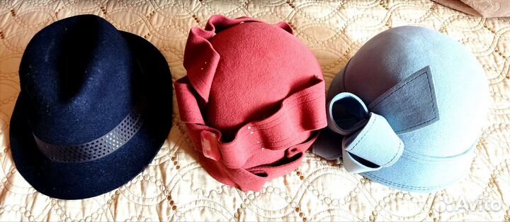 Шляпки женские демисезонные пакетом
