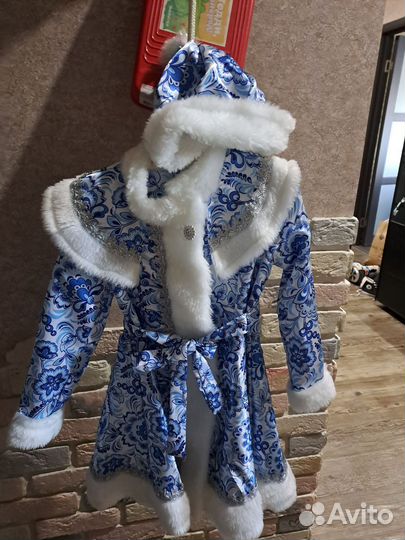 Костюм снегурочки детский