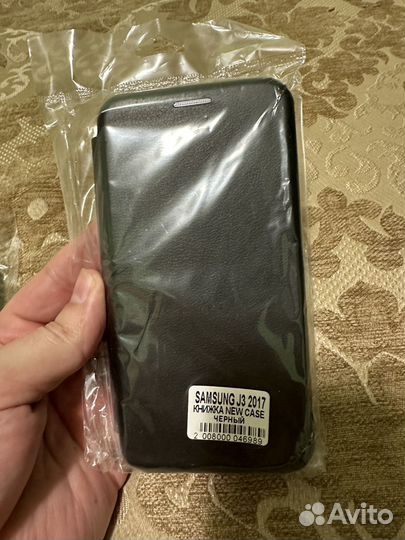Чехол книжка samsung j3(17)