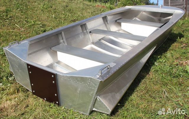 Алюминиевая лодка Мста-Н 3.7 м., арт. 789/3.7