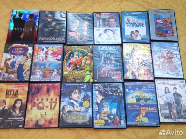 Двд диски 18 шт