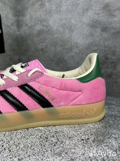 Женские кроссовки Adidas Gucci x Gazelle