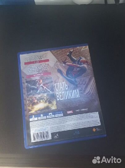 Человек паук диск ps4