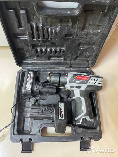 Аккумуляторная дрель-шуруповерт интерскол да-18эр
