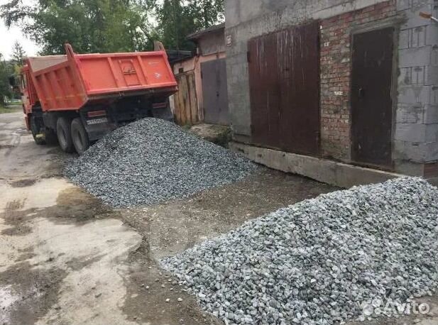 Щебень, Керамзит с доставкой от 1 м3