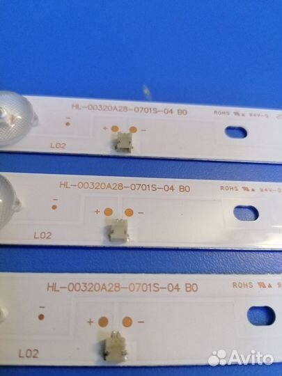 0060 Светодиоды подсветка Mystery dexp Doffler 32