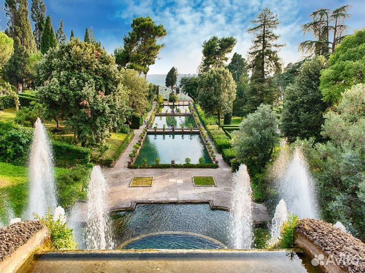 Экскурсия — Рим — Чарующий Тиволи ироскошная вилла