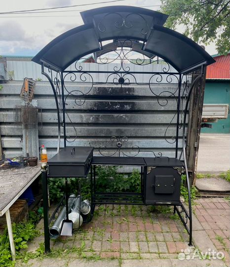 Мангал беседка