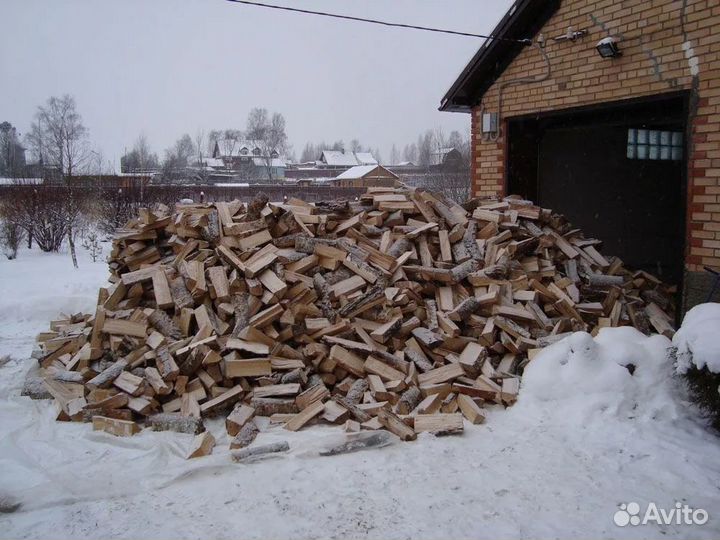 Дрова березовые колотые