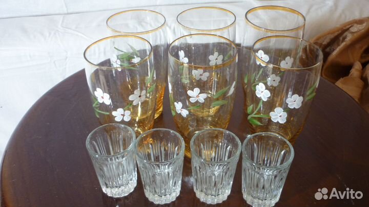 Стакан с рюмочками