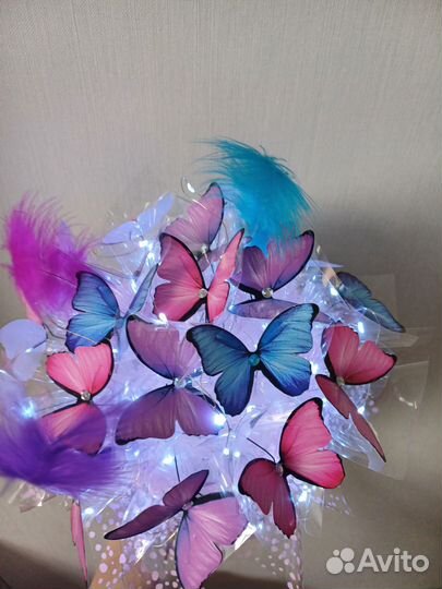 Букет с бабочками