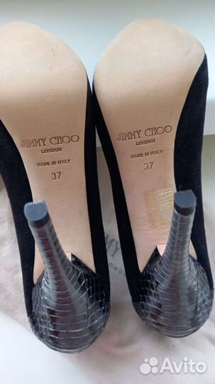 Туфли замша оригинал Jimmy Choo 37р