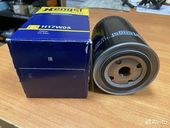 Масляный фильтр Hengst H17W05 (068115561B)