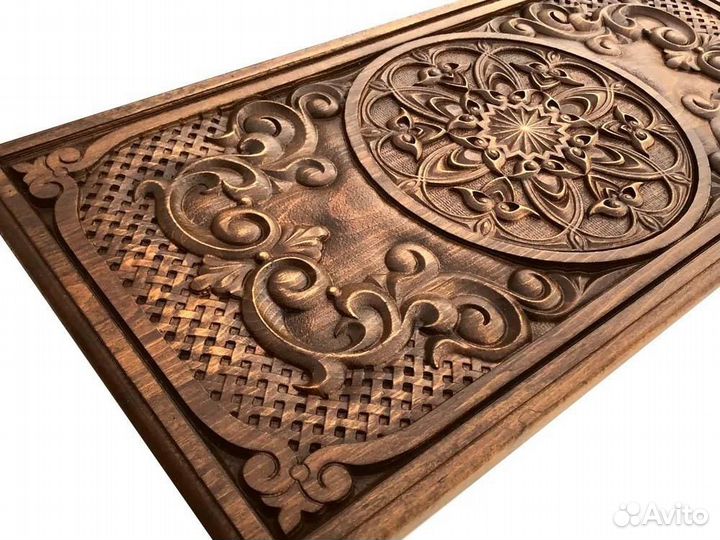 Нарды резные 