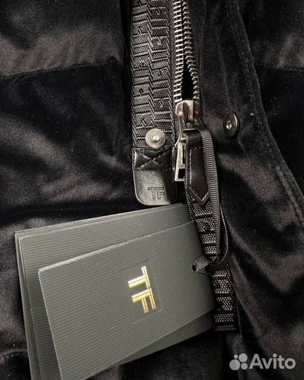 Пуховик мужской кашемировый