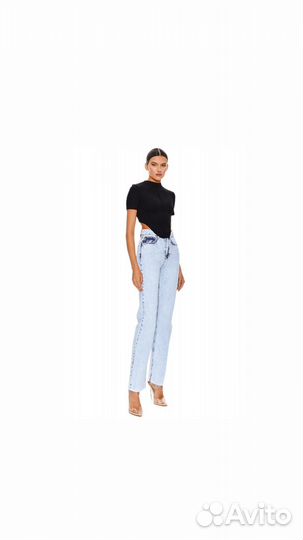 Джинсы sodamoda с разрезами