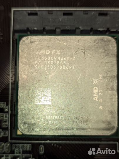 Процессор AMD FX 6300 SIX core AM3+ сокет 3.6
