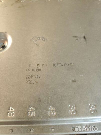 Конфорки варочной панели Electrolux ehs60200p