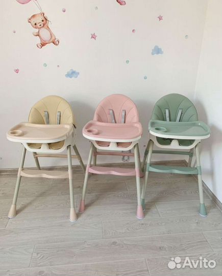 Стульчик для кормлeния Новый (цветные)