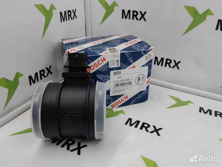 Датчик массового расхода воздуха 0281006048