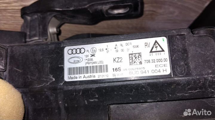 Фара audi Q3 11-14 RH с LED, ксенон 8u0941004h