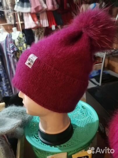 Шапка женская вязаная