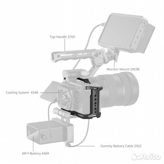 Smallrig 4867 Клетка для Sony ZV-E10 II