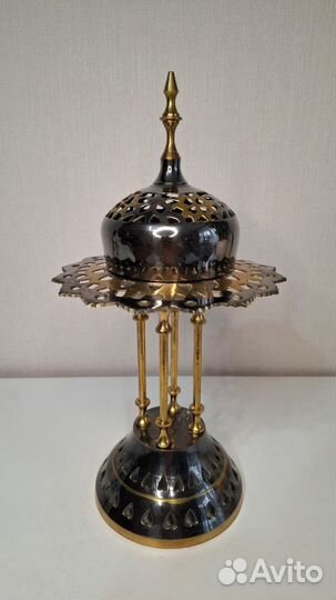 Кадильница Бахурница латунная горелка