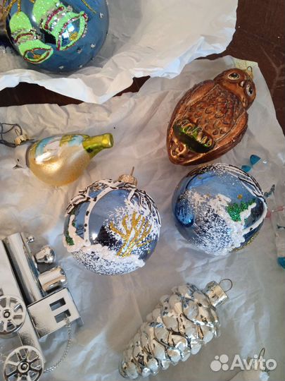 Ёлочные новогодние игрушки