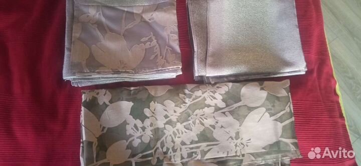 Комплект шторы и тюль 