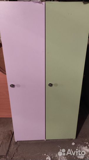 Шкафчики для раздевалки детские