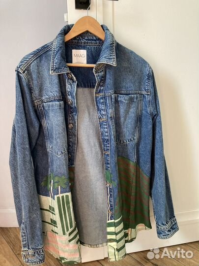 Джинсовая куртка maag размер m