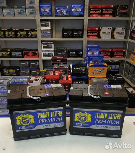 Аккумулятор 64 Ah Тюмень Премиум