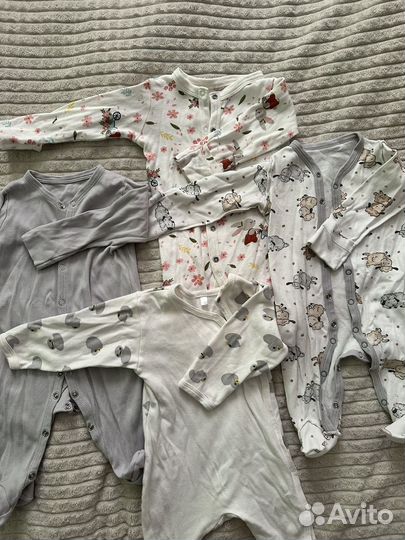 Пакет вещей на девочку 62