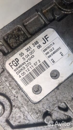 Блок управления двигателем Opel Astra H, 2004