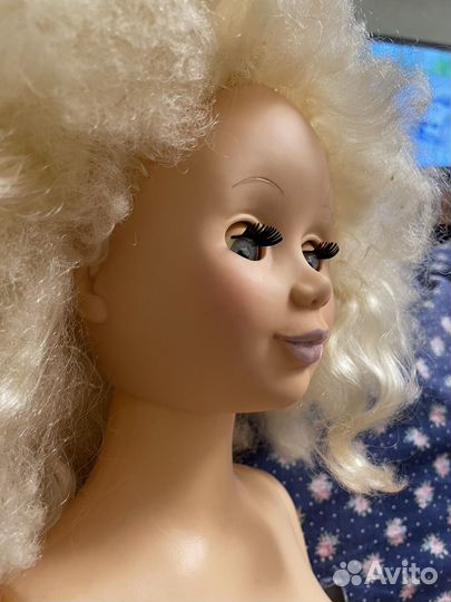 Большая кукла Вика Кировская. Фабрика «Весна» СССР