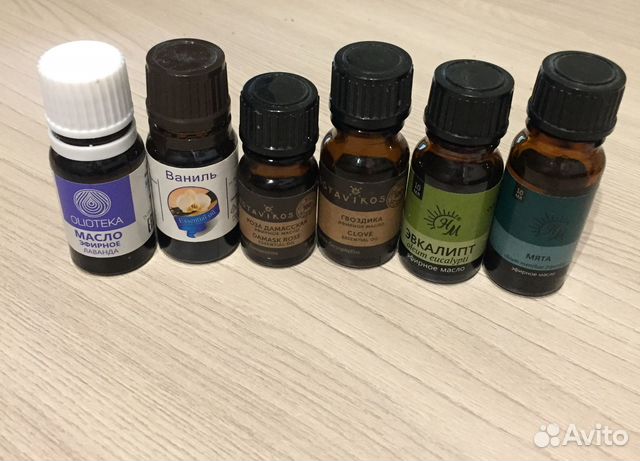 Эфирные масла 6 шт