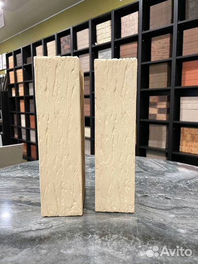 Лицевой кирпич пшеничное лето гладкий Керма