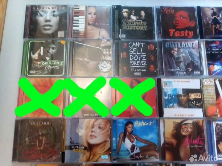 CD диски рэп хип-хоп RnB