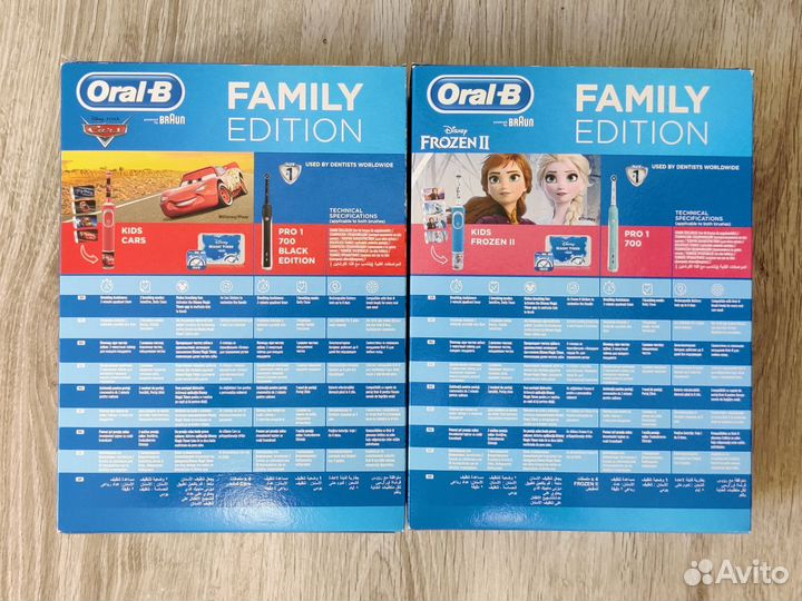 2в1 детская зубная щётка oral b