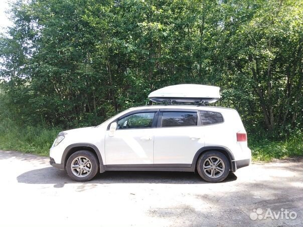 Автобокс на крышу Ветлан 430 л на Chevrolet S-10