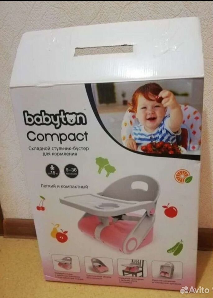 Стульчик бустер babyton compact green