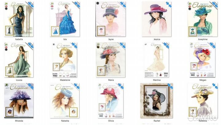 Схемы для вышивки Heritage Crafts John Clayton