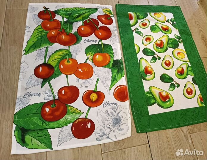 Кухонные льняные полотенца