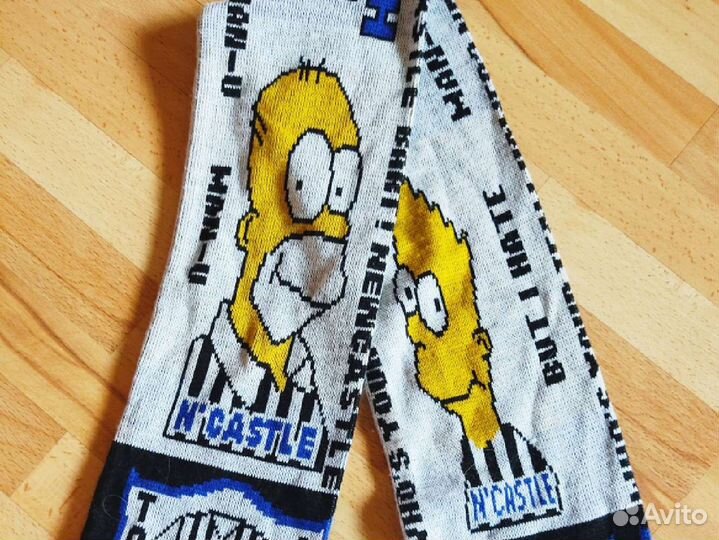 Шарф Симпсоны newcastle