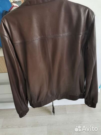 Кожаная куртка мужская