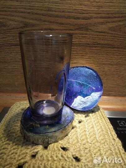 Картина на спиле, подарок путешественнику