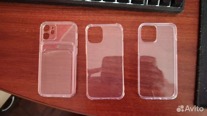 Чехол на iPhone 12 mini прозрачный