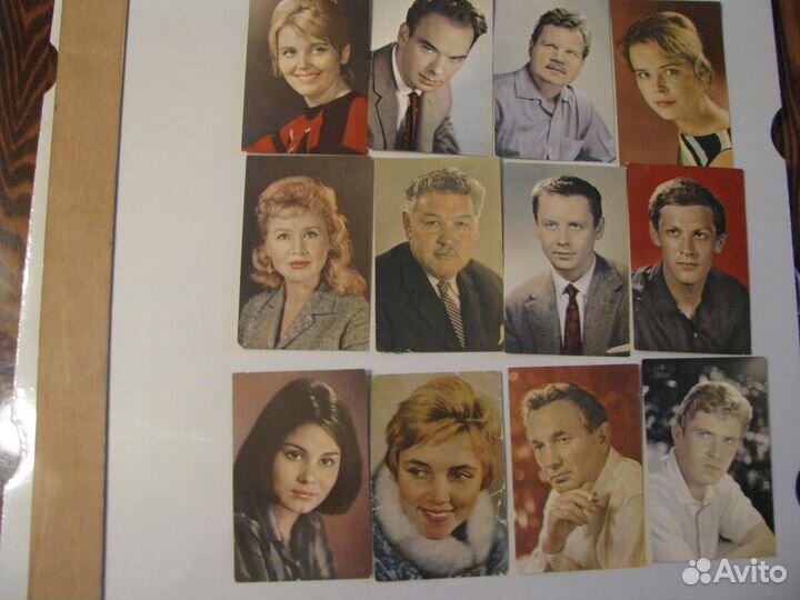 Фото артистов советского кино 60-80х годов, 73шт